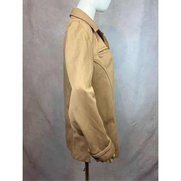 Vintage 1970s Lee Polyester Button Front Jacket Western Medium/Large Rockabilly - Picture 4 of 12